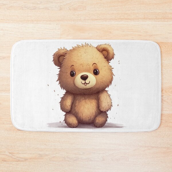 Item preview, Adventurous Little Bear - Cute Illustration for Adventurous Spirits designed and sold by Neuronexia.