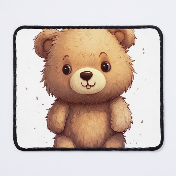 Item preview, Adventurous Little Bear - Cute Illustration for Adventurous Spirits designed and sold by Neuronexia.