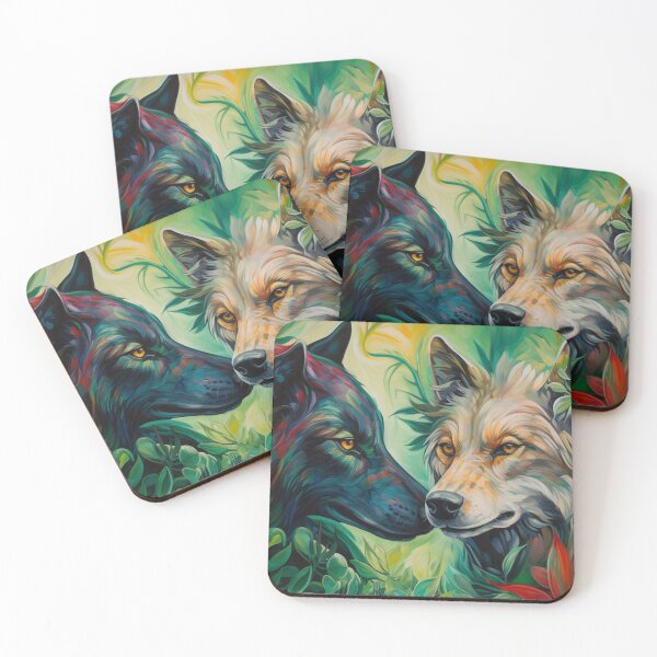Item preview, wolves in the forest designed and sold by ArtyStocks.