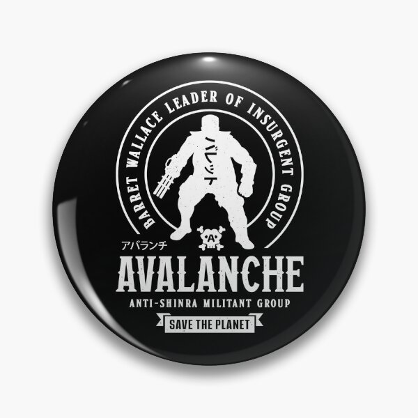 Item preview, Barret Wallace Avalanche Emblem designed and sold by Lagelantee.