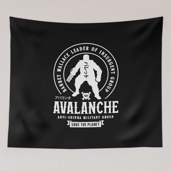 Item preview, Barret Wallace Avalanche Emblem designed and sold by Lagelantee.