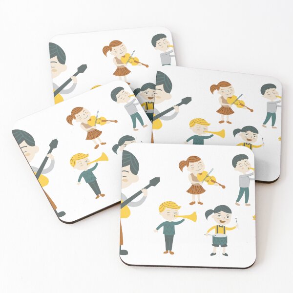 Item preview, Children playing music designed and sold by DerSenat.