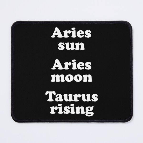 Item preview, Aries Sun Aries Moon Taurus Rising designed and sold by butlermartin.