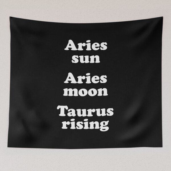 Item preview, Aries Sun Aries Moon Taurus Rising designed and sold by butlermartin.