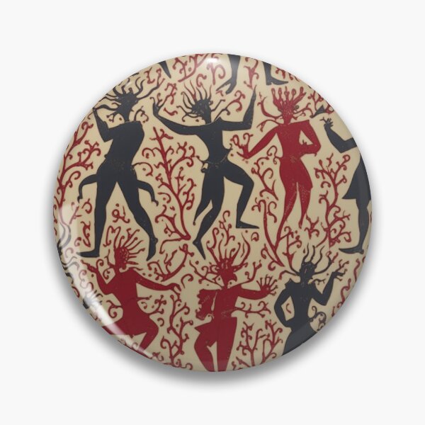 Item preview, dancing demons tile 5 designed and sold by TheWhiteBear.