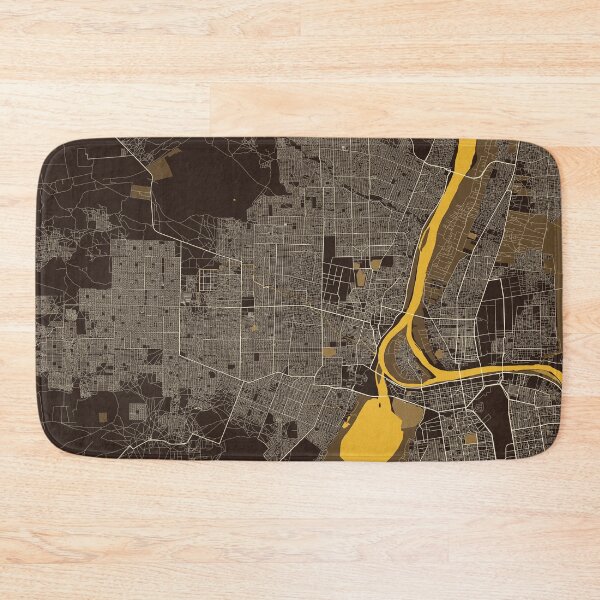 Item preview, Omdurman City Map of Sudan - Pastel designed and sold by deMAP.