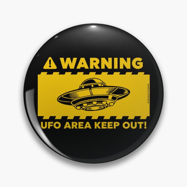 Item preview, WARNING Ufo Area KEEP OUT - Signal designed and sold by AreaStickers.