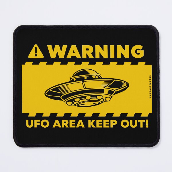 Item preview, WARNING Ufo Area KEEP OUT - Signal designed and sold by AreaStickers.
