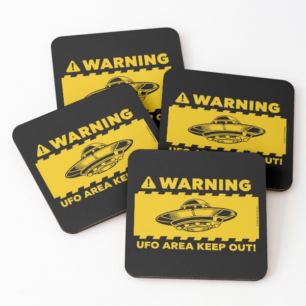 Item preview, WARNING Ufo Area KEEP OUT - Signal designed and sold by AreaStickers.