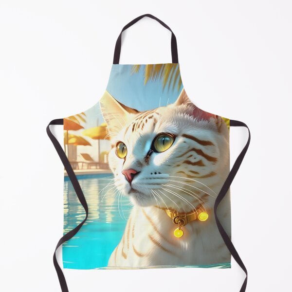 Item preview, Magical cat Akari in vacation paradise designed and sold by YuniaMiyu.