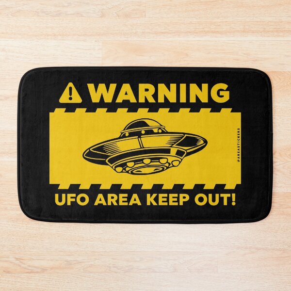 Item preview, WARNING Ufo Area KEEP OUT - Signal designed and sold by AreaStickers.