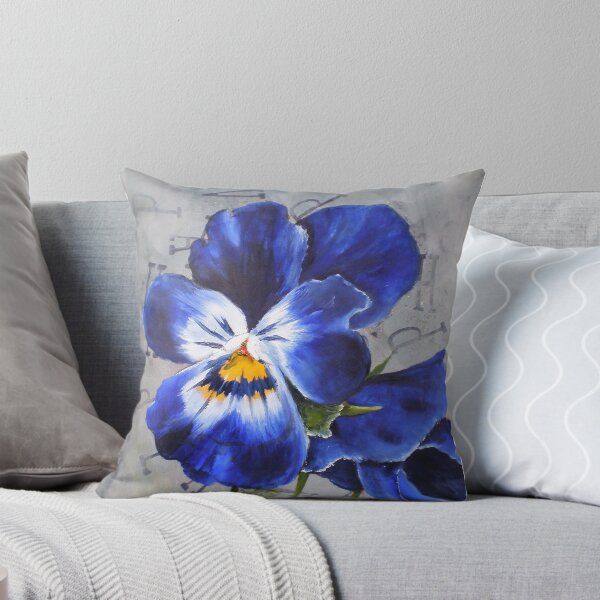 Item preview, 1411 Blue pansie gerdasmitart designed and sold by Gerda  Smit.