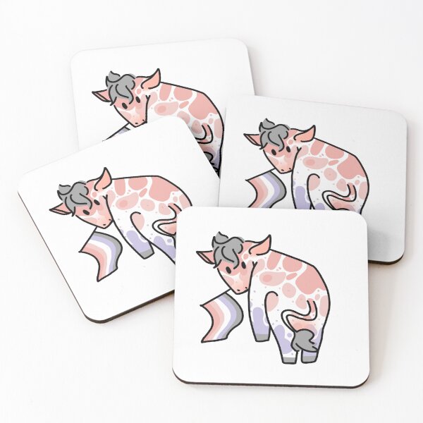Item preview, Cupioromantic Pride Cow designed and sold by HelLoveHelena.