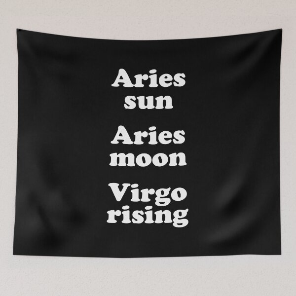 Item preview, Aries Sun Aries Moon Virgo Rising designed and sold by butlermartin.