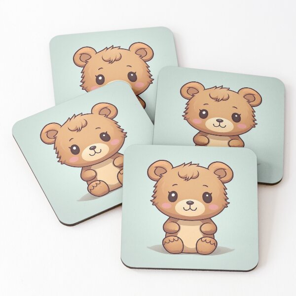 Item preview, Gentle Companion - Illustration of a Cuddly Little Bear designed and sold by Neuronexia.