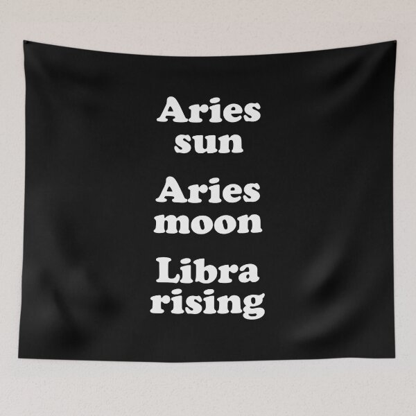 Item preview, Aries Sun Aries Moon Libra Rising designed and sold by butlermartin.