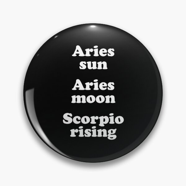 Item preview, Aries Sun Aries Moon Scorpio Rising designed and sold by butlermartin.