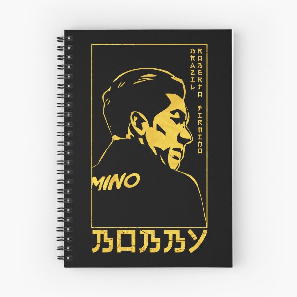 Artikelvorschau, Bobby Firmino Golden Style Portrait-Kunstillustration entworfen und verkauft von 442workshop.