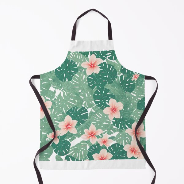 Item preview, Monstera and Blossom Seamless Pattern designed and sold by ColorsoftNature.