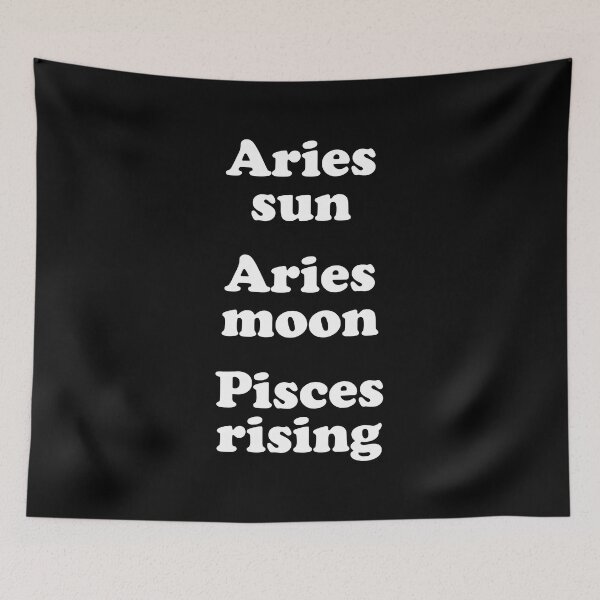 Item preview, Aries Sun Aries Moon Pisces Rising designed and sold by butlermartin.