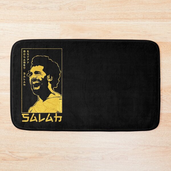 Item preview, Mo Salah Golden Style Portrait art illustration designed and sold by 442workshop.