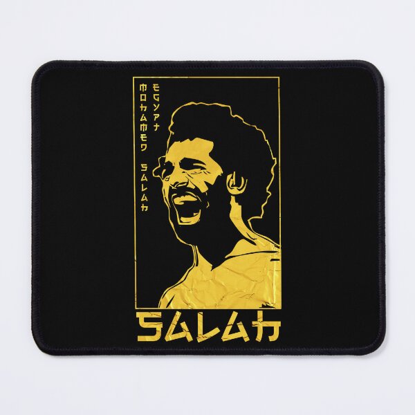 Item preview, Mo Salah Golden Style Portrait art illustration designed and sold by 442workshop.