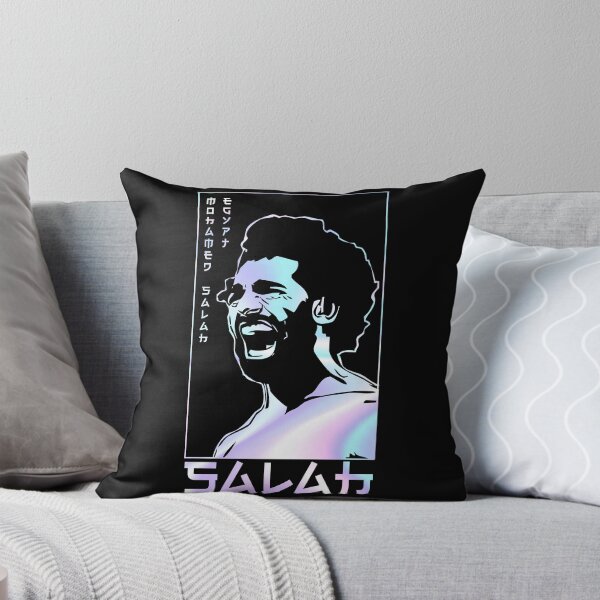 Item preview, Mo Salah Holographic Style Portrait art illustration designed and sold by 442workshop.