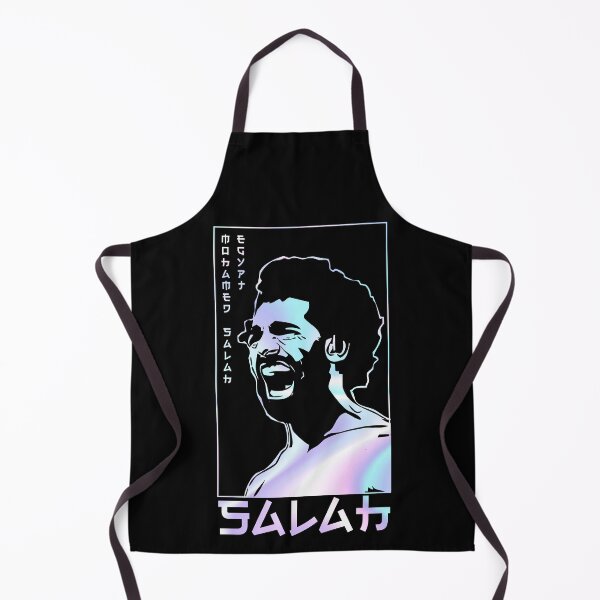 Item preview, Mo Salah Holographic Style Portrait art illustration designed and sold by 442workshop.