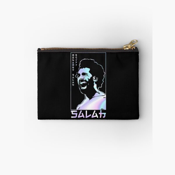 Item preview, Mo Salah Holographic Style Portrait art illustration designed and sold by 442workshop.