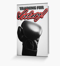 Training for Victory! Greeting Card