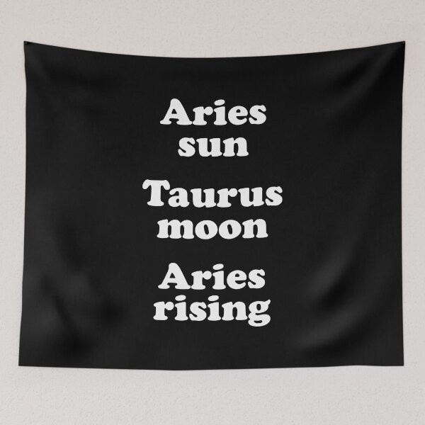 Item preview, Aries Sun Taurus Moon Aries Rising designed and sold by butlermartin.