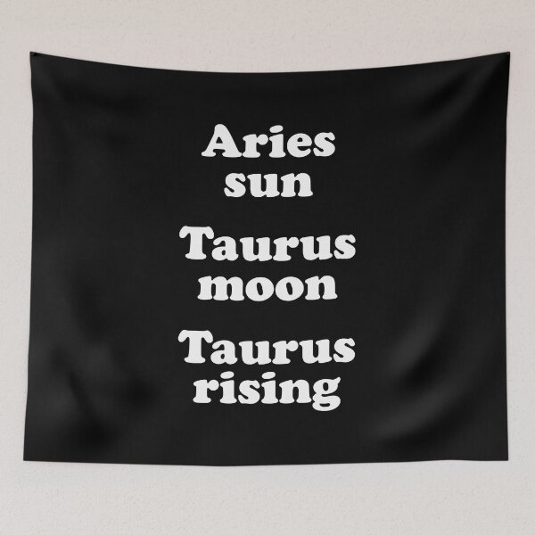 Item preview, Aries Sun Taurus Moon Taurus Rising designed and sold by butlermartin.