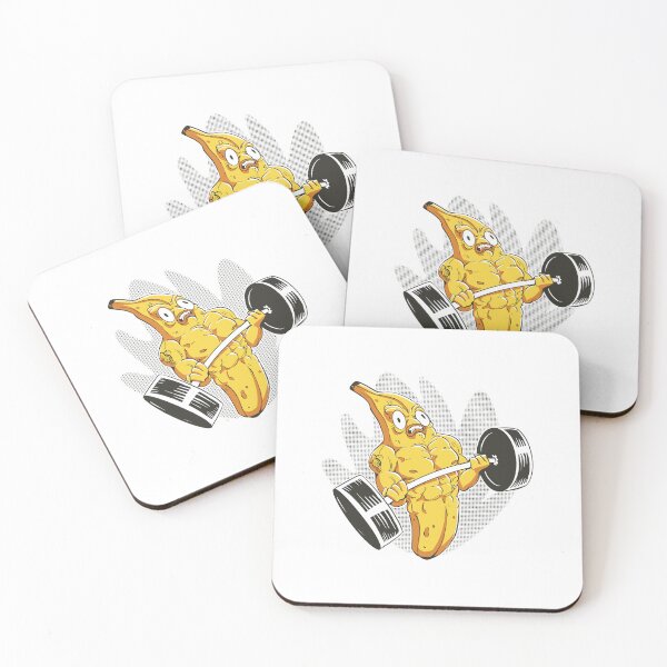Item preview, banana, weightlifter designed and sold by DerSenat.