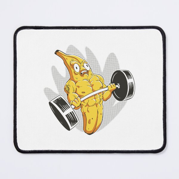 Item preview, banana, weightlifter designed and sold by DerSenat.