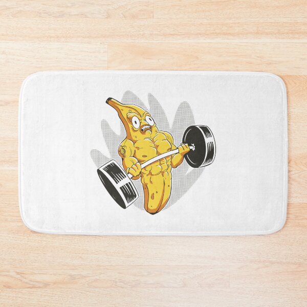 Item preview, banana, weightlifter designed and sold by DerSenat.