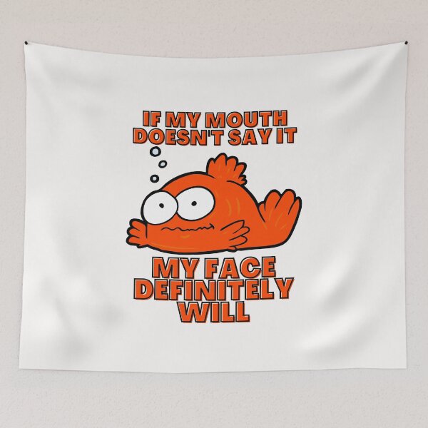 Item preview, If my mouth doesn't say it My face definitely will designed and sold by Moliza.