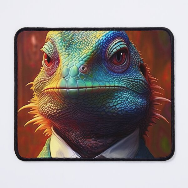 Item preview,  lizard  dressed in tie vest and fashionable and elegant clothes  designed and sold by Hermossa-Art.
