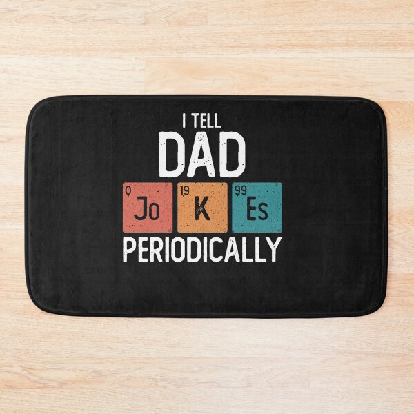 Item preview, I Tell Dad Jokes Periodically Funny Father's Day Gift Science Pun Vintage Chemistry Periodical Table designed and sold by UmarKhurshid.