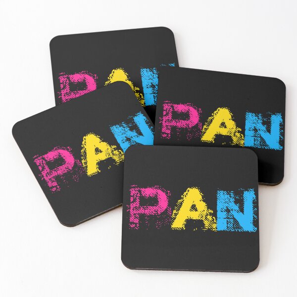 Item preview, Distressed Pan Pride Pansexual Flag  designed and sold by ontrendshirts.