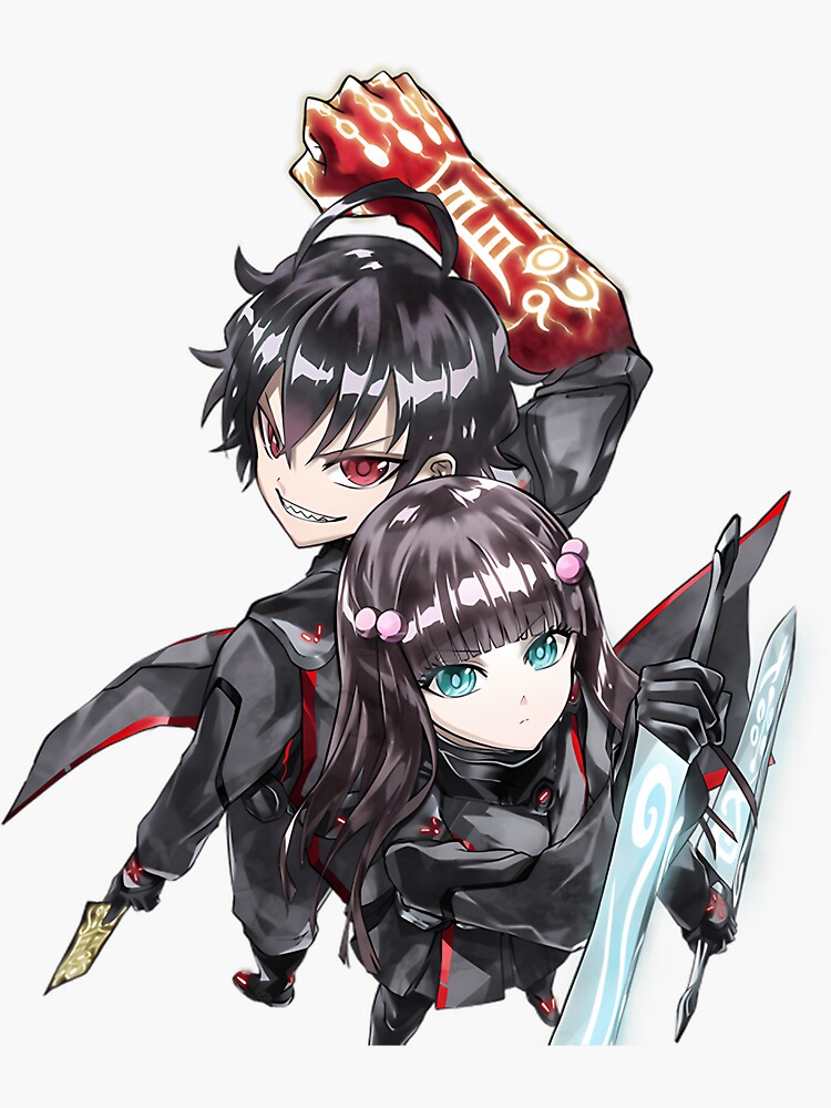 Twin Star Exorcists Sticker for Sale by YasmijnTomatoe