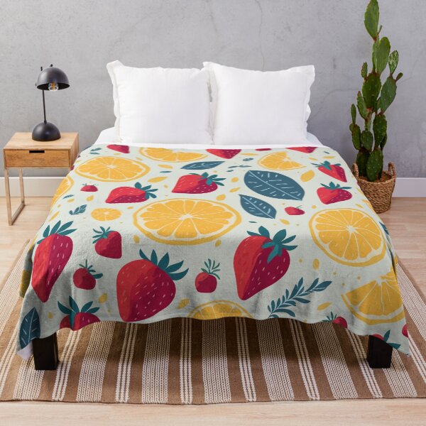 Item preview, Strawberry Lemon Background designed and sold by jkrphoto.