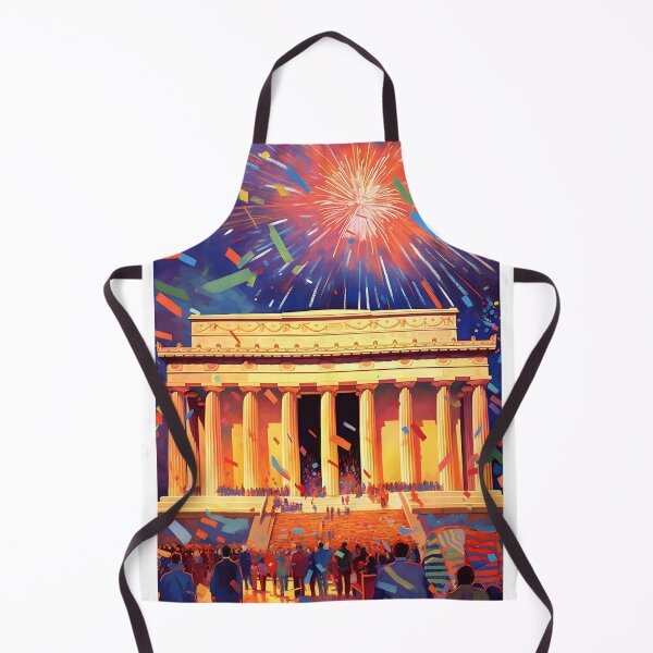 Item preview, Indipendence Day: Lincoln Memorial designed and sold by DigiWorldAi.