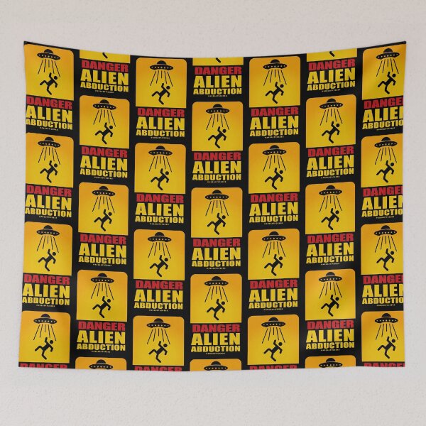 Item preview, DANGER Alien Abduction - Signal designed and sold by AreaStickers.