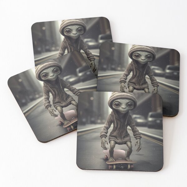 Item preview, Alien Invasion on Wheels designed and sold by soulofalion.