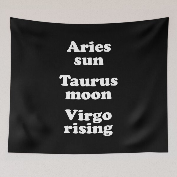 Item preview, Aries Sun Taurus Moon Virgo Rising designed and sold by butlermartin.