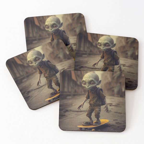 Item preview, Alien Invasion on Wheels designed and sold by soulofalion.