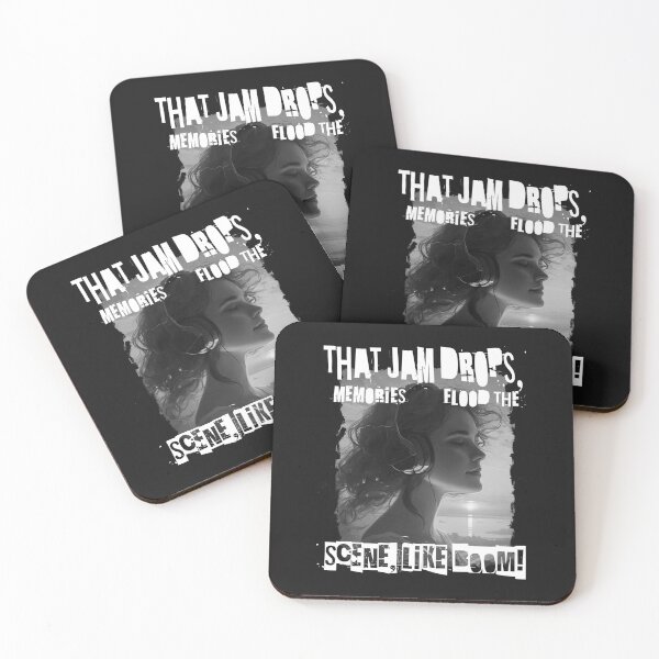 Item preview, that jam drops, memories flood the scene, like boom ! designed and sold by psychedelic-Rio.