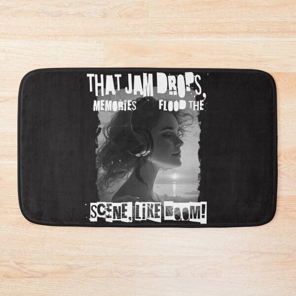 Item preview, that jam drops, memories flood the scene, like boom ! designed and sold by psychedelic-Rio.