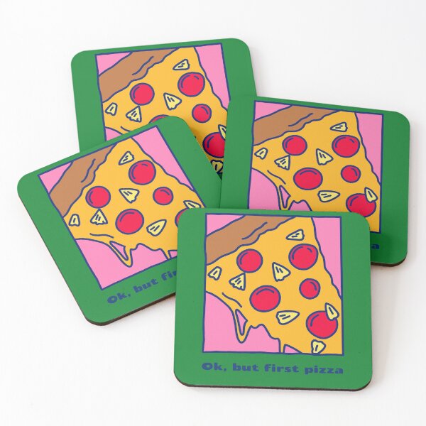 Item preview, Ok, But First Pizza. Cool Comic Style Pizza Lovers designed and sold by Rebel-Design.