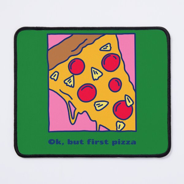 Item preview, Ok, But First Pizza. Cool Comic Style Pizza Lovers designed and sold by Rebel-Design.
